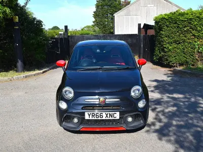 Used Abarth 595 Turismo 165 HP (121 kW) 2016 Black Hatchback