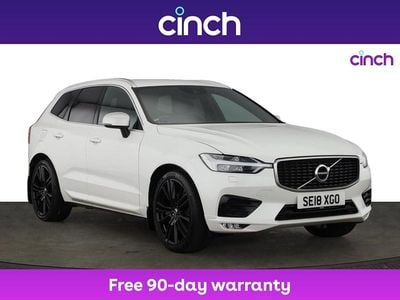 White Used 2018 Volvo XC60 R-Design Pro SUV | £19,999 (Good price)