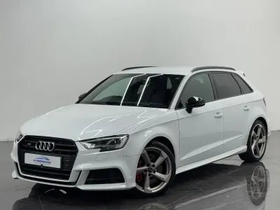 Begagnad Audi S3 Sportback Black Edition 310 HK (228 kW) 2017 Vit Halvkombi