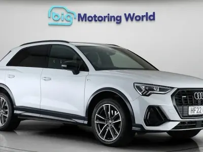 Used Audi Q3 Black Edition 190 HP (139 kW) 2022 White SUV