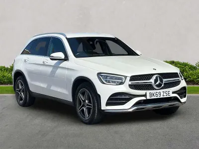 Used Mercedes GLC220 AMG line 2019 White SUV