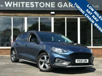 Used Ford Focus Active 125 HP (91 kW) 2021 Blue Hatchback