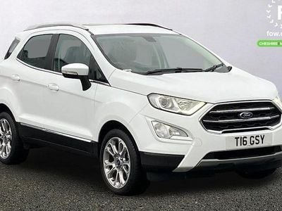 White Used 2019 Ford Ecosport Titanium SUV | £12,599 (Fair price)