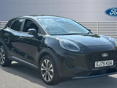 Used Ford Puma Titanium 125 HP (91 kW) 2025 Black SUV
