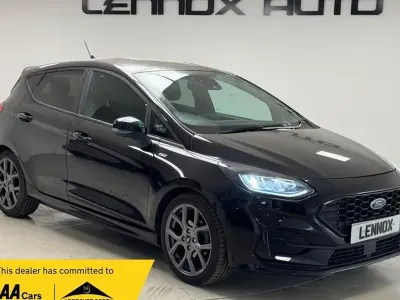 Used Ford Fiesta ST-Line 125 HP (91 kW) 2023 Black Hatchback
