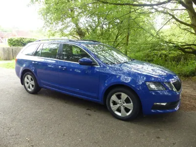 Used Skoda Octavia SE Technology 2019 Blue Estate