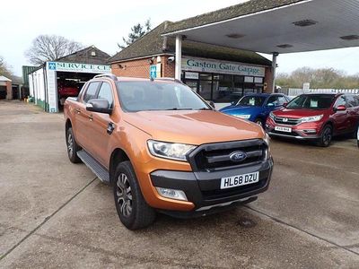 Used Ford Ranger Wildtrack 2019 Orange Pickup