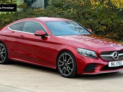 Red Used 2020 Mercedes C300 AMG Line Premium Coupe | £19,995 (Fair price)