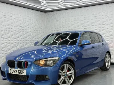 Used BMW 118 M Sport 143 HP (105 kW) 2013 Blue Hatchback
