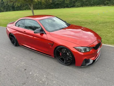 Used BMW M4 Cabriolet 431 HP (317 kW) 2014 Orange Cabriolet