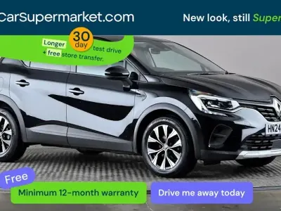 Usado Renault Captur Evolution 91 HP (66 kW) 2024 Preto SUV