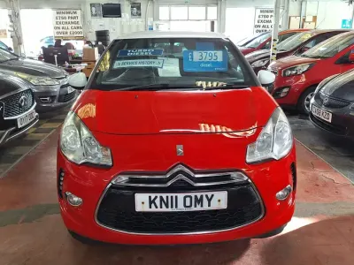 Used Citroën DS3 110 HP (80 kW) 2011 Red Hatchback