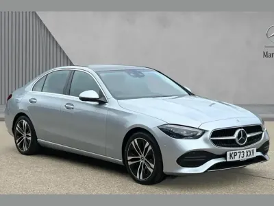 Used Mercedes C220 Exclusive Luxury 194 HP (142 kW) 2023 Silver Sedan
