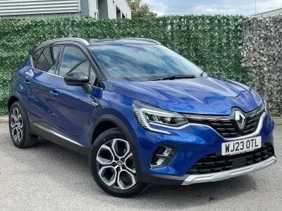Used Renault Captur Techno 91 HP (66 kW) 2023 Blue  SUV