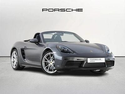 Used Porsche Boxster 295 HP (216 kW) 2018 Grey Cabriolet