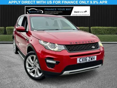 Used Land Rover Discovery 4 HSE Luxury 180 HP (132 kW) 2016 Red SUV