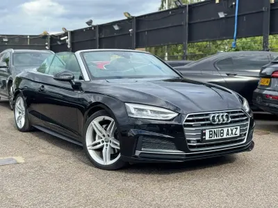 Używany Audi A5 Cabriolet S-Line 190 KM (139 kW) 2018 Czarny Kabriolet