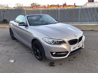 Used BMW 218 Sport Line 2017 Silver Cabriolet