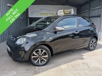 Used Citroën C1 Flair 68 HP (50 kW) 2016 Black Hatchback