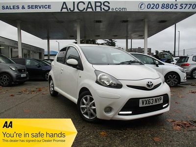 White Used 2013 Toyota Aygo Hatchback | £3,900 (Fair price)