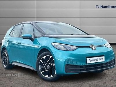 Used VW ID.3 Pro Performance 150 kW (204 HP) 2022 Turquoise Hatchback