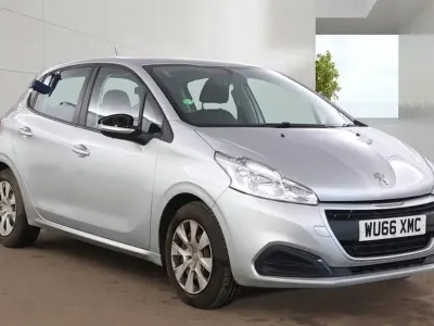 Second-hand Peugeot 208 Access 68 CP (50 kW) 2016 Argintiu Hatchback