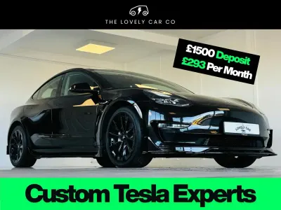 Used Tesla Model 3 Long Range AWD 366 kW (498 HP) 2020 Black Sedan