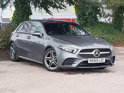 Used Mercedes A200 AMG line 150 HP (110 kW) 2019 Grey Hatchback