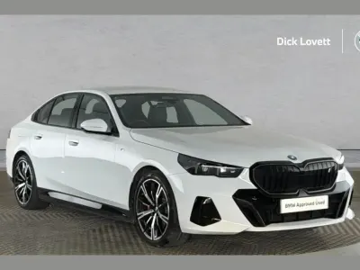 Used BMW i5 M Sport 250 kW (340 HP) 2024 White Sedan