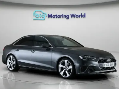 Used Audi A4 S-Line 161 HP (118 kW) 2020 Grey Sedan