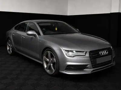 Used Audi A7 Black Edition 2014 Grey Hatchback