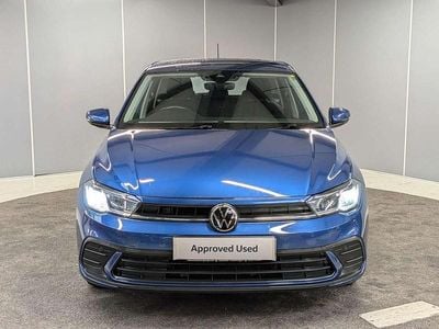 Used VW Polo Life 95 HP (69 kW) 2024 Blue Hatchback