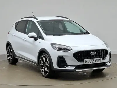 Usado Ford Fiesta Active X 125 CV (91 kW) 2022 Blanco Utilitario