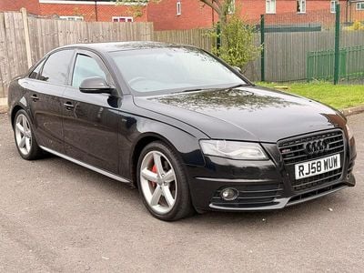 Used Audi A4 S-Line 2008 Black Sedan