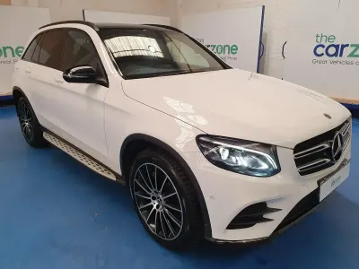 Used Mercedes GLC250 AMG 211 HP (155 kW) 2019 White Estate