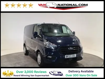 Used Ford Transit Custom Trend 130 HP (95 kW) 2023 Blue Van