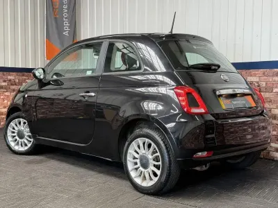 Used Fiat 500 Pop Star 69 HP (50 kW) 2017 Black Hatchback