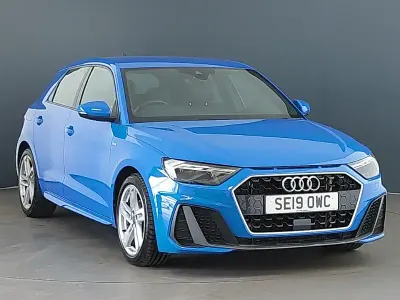 Used Audi A1 S-Line 116 HP (85 kW) 2019 Blue SUV