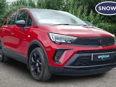Used Vauxhall Crossland GS Line 110 HP (80 kW) 2022 Red SUV