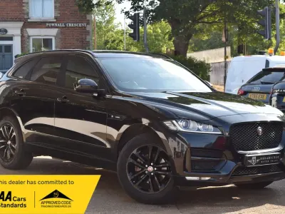 Used Jaguar F-Pace R-Sport 180 HP (132 kW) 2017 Black SUV