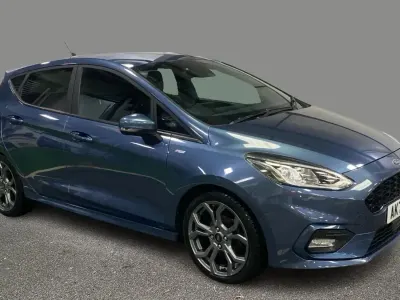 Używany Ford Fiesta ST-Line 95 KM (69 kW) 2020 Niebieski Hatchback