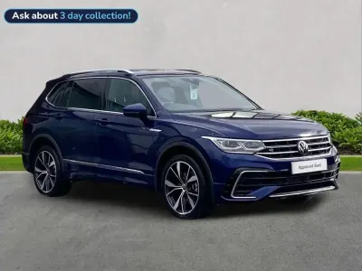 Used VW Tiguan Allspace R-line 150 HP (110 kW) 2025 Blue SUV