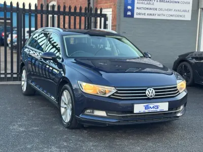 Used VW Passat SE 120 HP (88 kW) 2015 Blue Estate