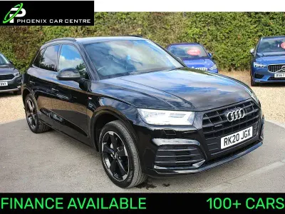 Used Audi Q5 Black Edition 190 HP (139 kW) 2020 Mythos black metallic SUV