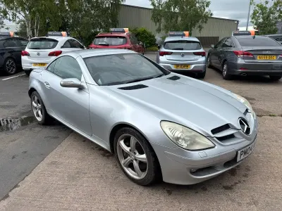 Used Mercedes SLK350 2004 Silver Cabriolet