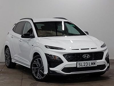Used Hyundai Kona N Line 120 HP (88 kW) 2023 White SUV