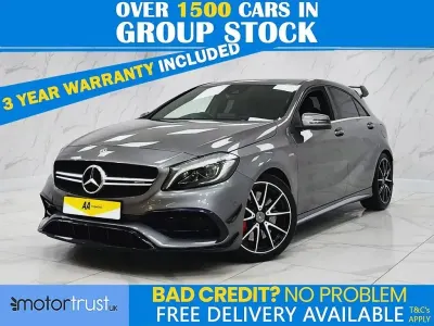Usado Mercedes A45 AMG AMG 381 HP (280 kW) 2017 Cinzento Citadino