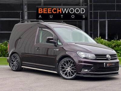 Used VW Caddy Highline 150 HP (110 kW) 2017 Mauve/purple MPV