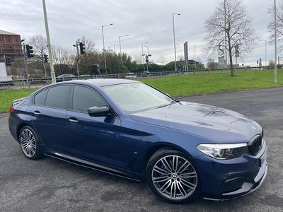 Begagnad BMW 530e M Sport 252 HK (185 kW) 2017 Blå Sedan