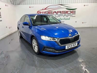 Used Skoda Octavia SE L 150 HP (110 kW) 2021 Blue Hatchback